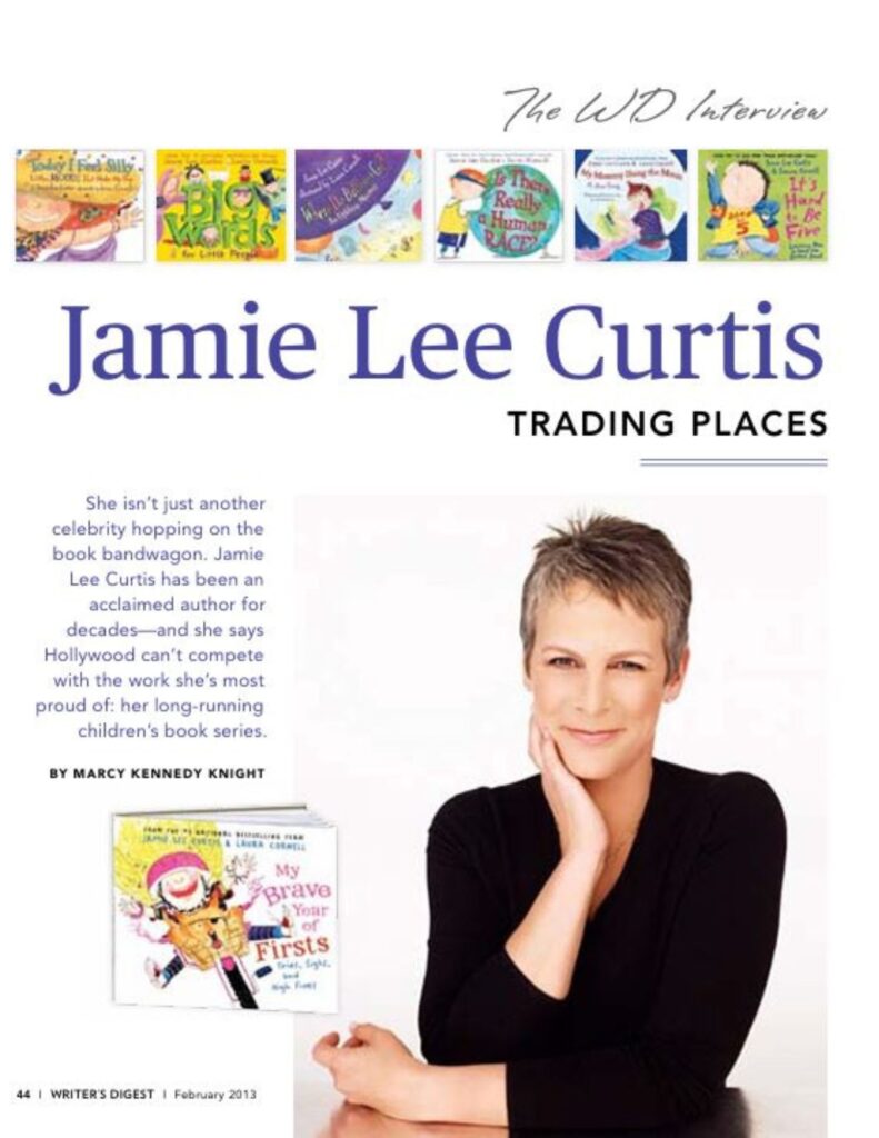 Writer's Digest / Jamile Lee Curtis / Trading Places