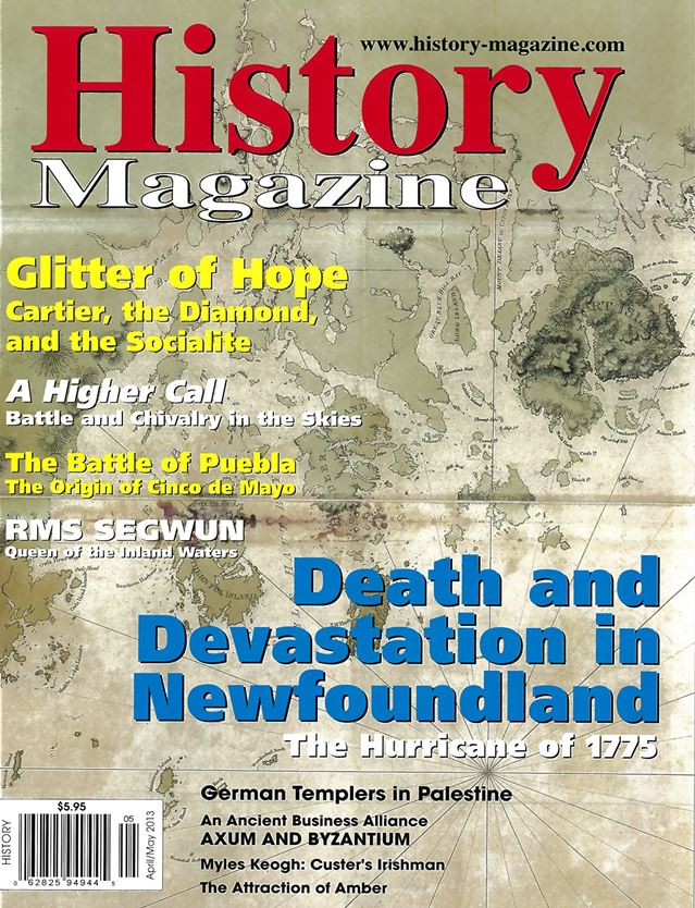 History Magazine / Hope Diamond / Evelyn Walsh McLean