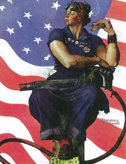 Saturday Evening Post / Rosie the Riveter / Mary Doyle Keefe