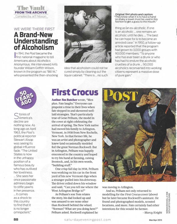 First Crocus / Gene Pelham